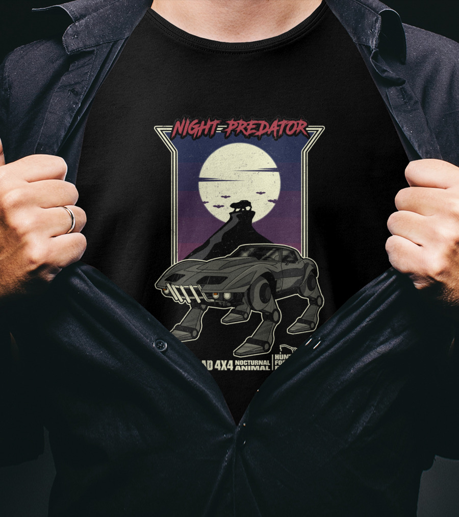 Night-Predator Off Road 4X4 Nocturnal Animal Hunt For Fuel T-Shirt