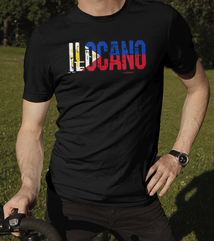 Ilocano Philippines Filipino Filipina Pinoy Flag Colors T-Shirt