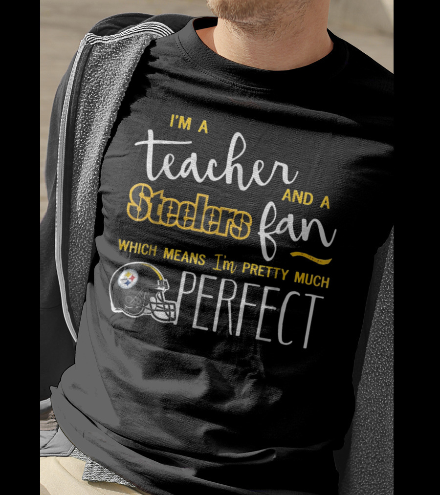 I'm A Teacher And A Steelers Fan Which Means I'm Pretty Much Perfect T-Shirt