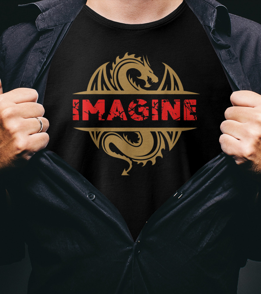 Imagine Fantasy Dragon T-Shirt