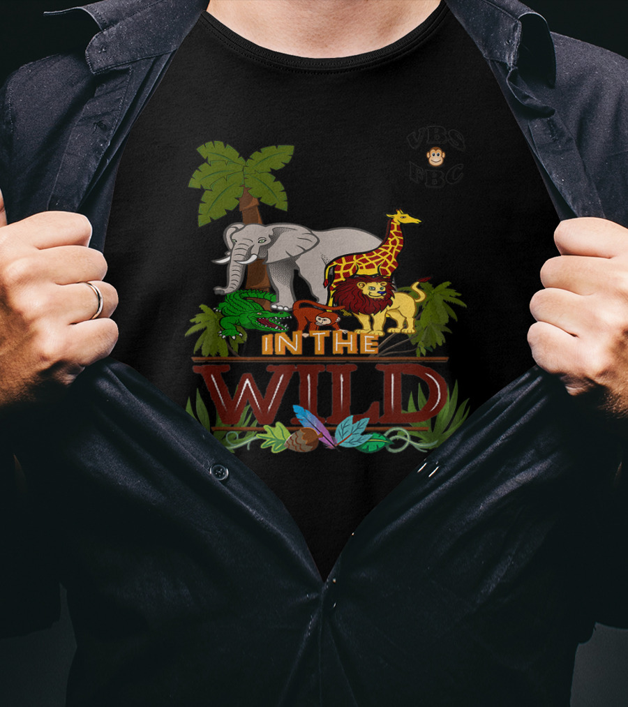 VBS FBC In The Wild Jungle Vacation Camp Adventure T-Shirt