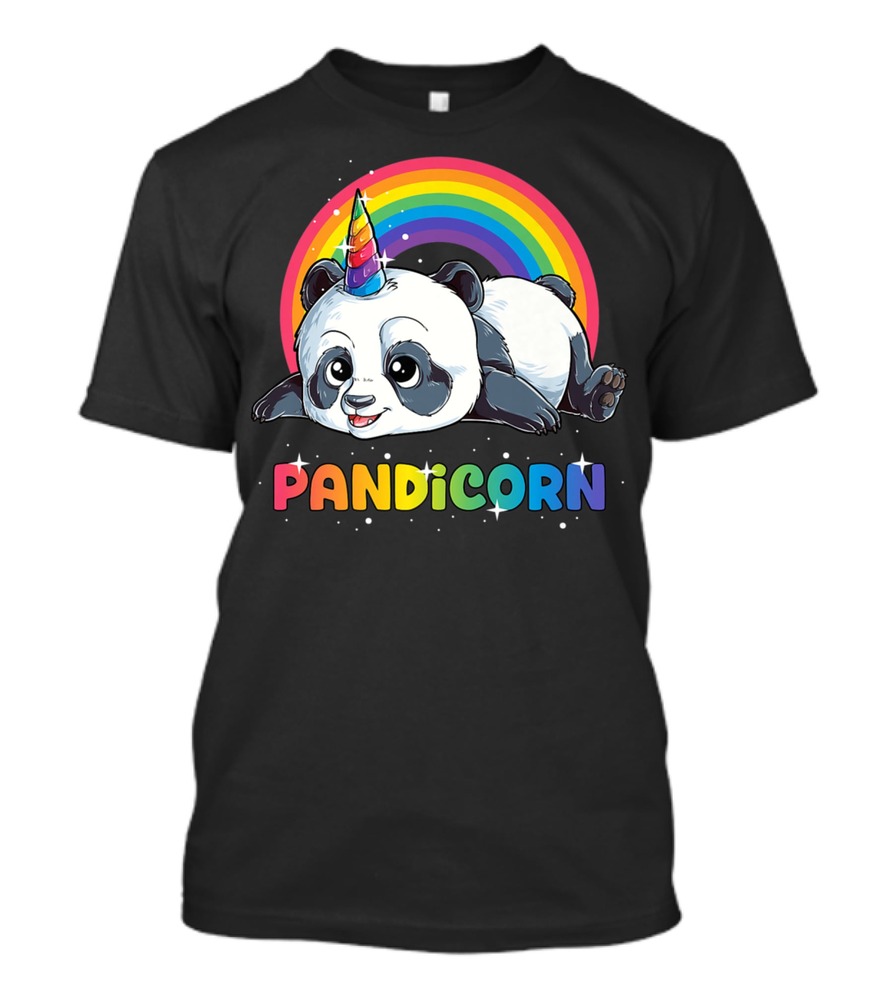 Pandicorn Panda Unicorn Rainbow Pandacorn T-Shirt