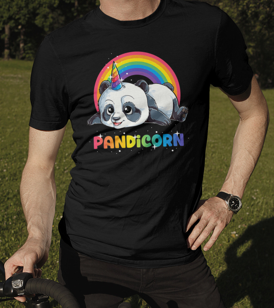 Pandicorn Panda Unicorn Rainbow Pandacorn T-Shirt