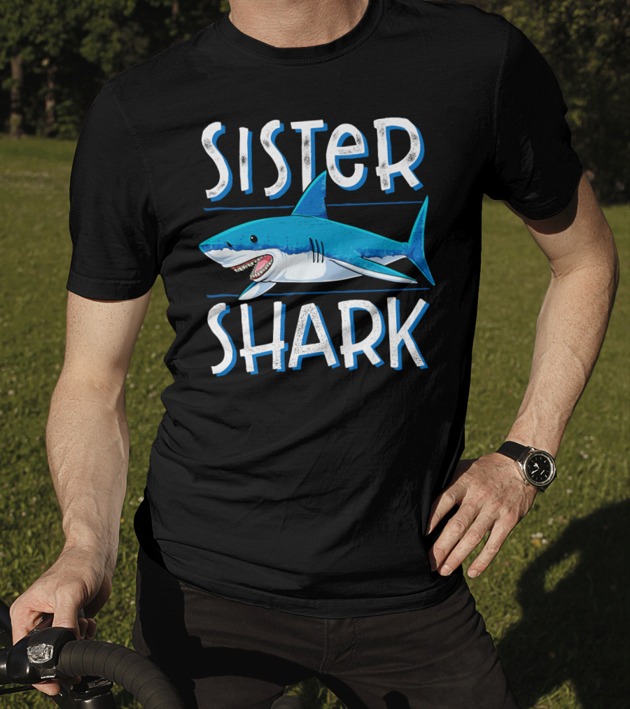 Sister Shark Family Matching Jawsome Shark T-Shirt