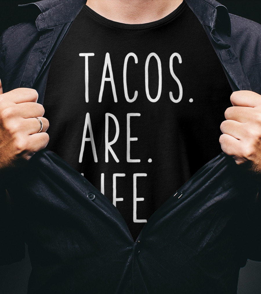 Tacos Are Life Cinco De Mayo Kids Taco T-Shirt