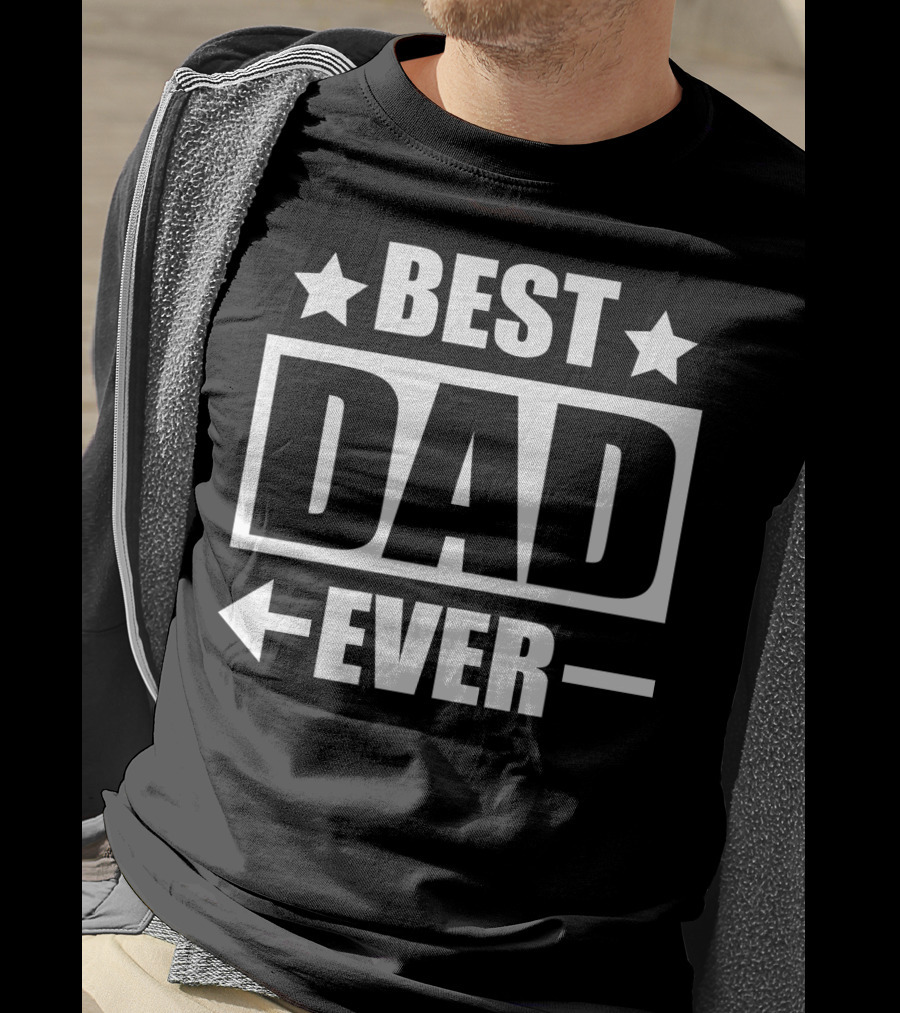 Best Dad Ever Daddy20 With Stars And Arrows T-Shirt