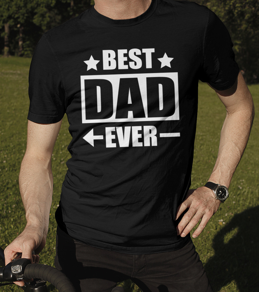 Best Dad Ever Daddy20 With Stars And Arrows T-Shirt