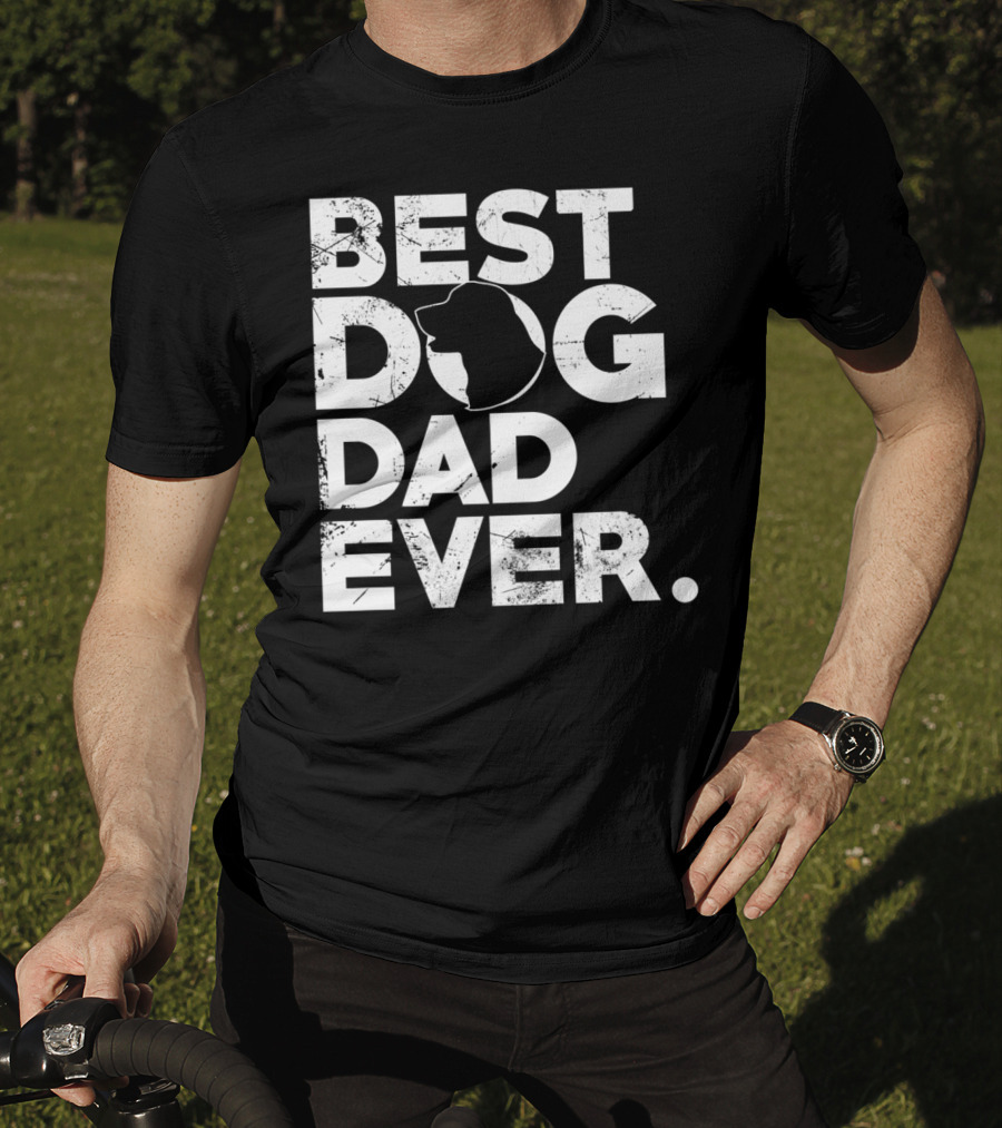 Best Golden Retriever Dog Dad Ever T-Shirt