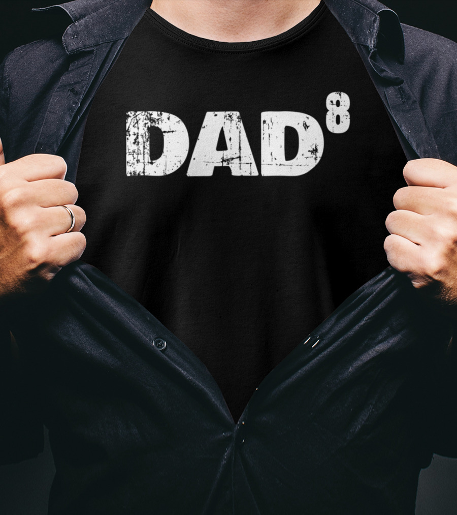 Dad Of Eight Pregnancy Reveal Power Again T-Shirt