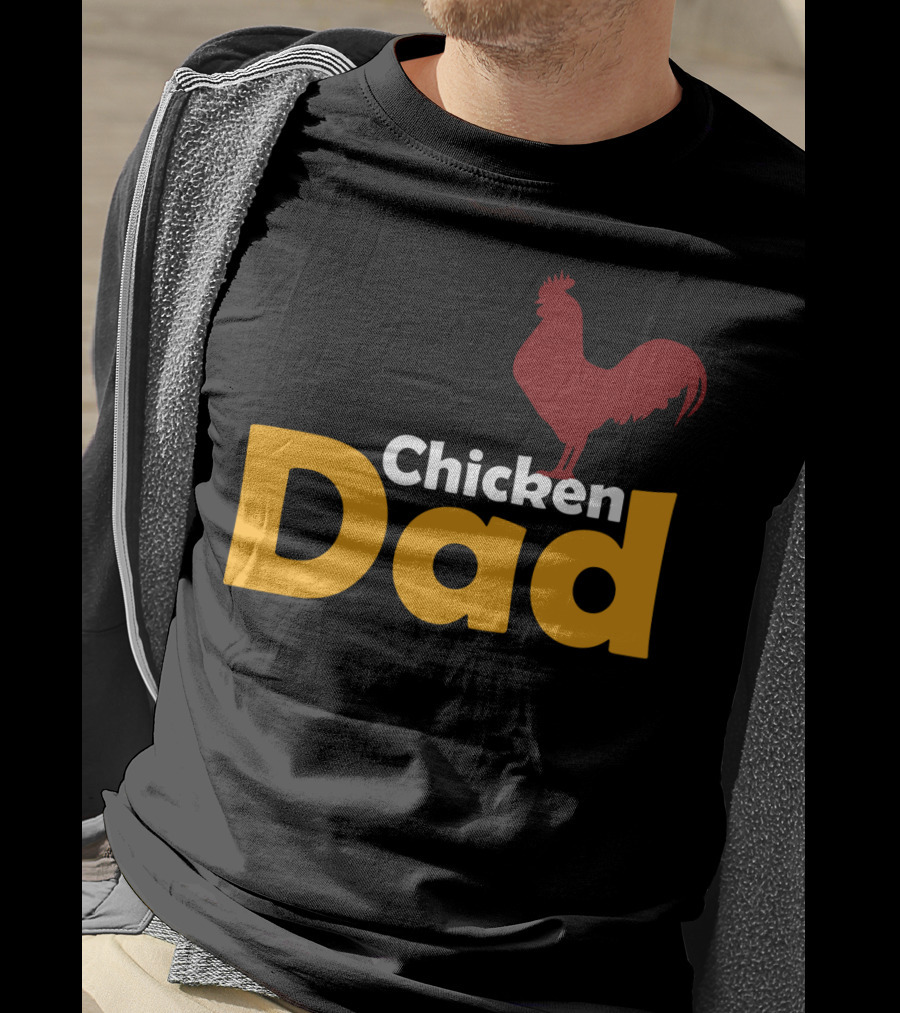 Chicken Dad Funny Lover Themed Chicken Dad T-Shirt