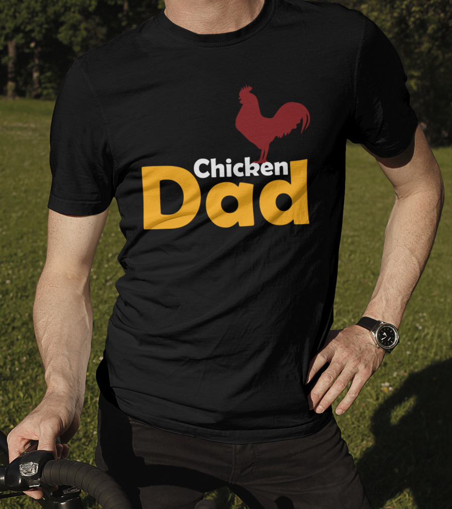 Chicken Dad Funny Lover Themed Chicken Dad T-Shirt