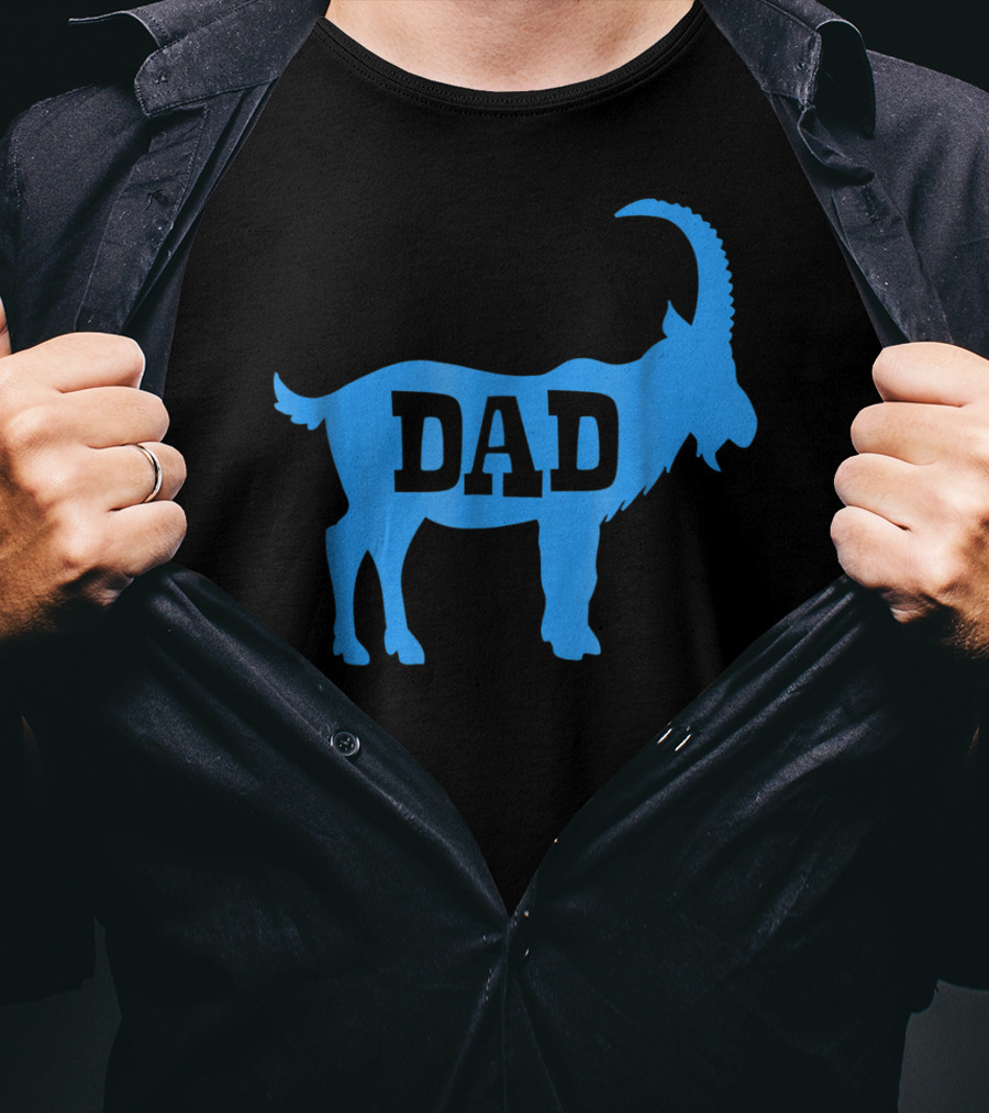 DAD GOAT Greatest Of All Time Birthday T-Shirt