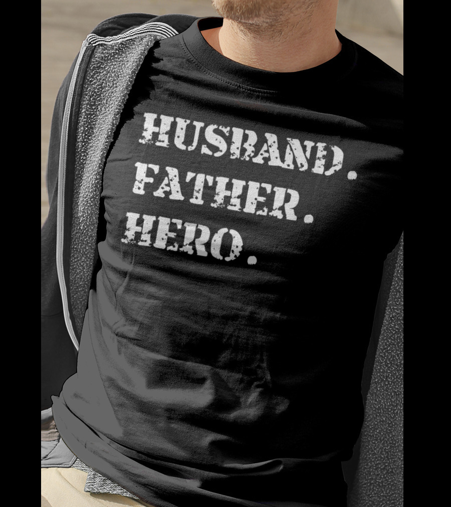 Husband Father Hero Papa20 Ideas T-Shirt