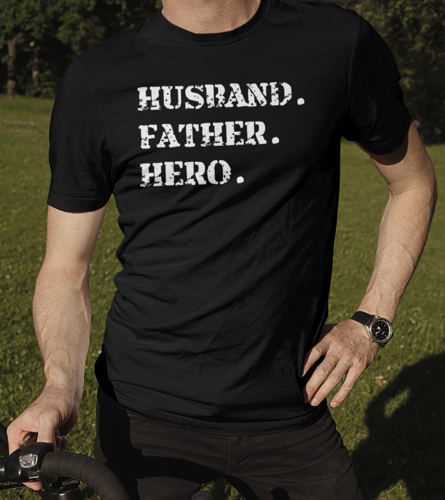 Husband Father Hero Papa20 Ideas T-Shirt