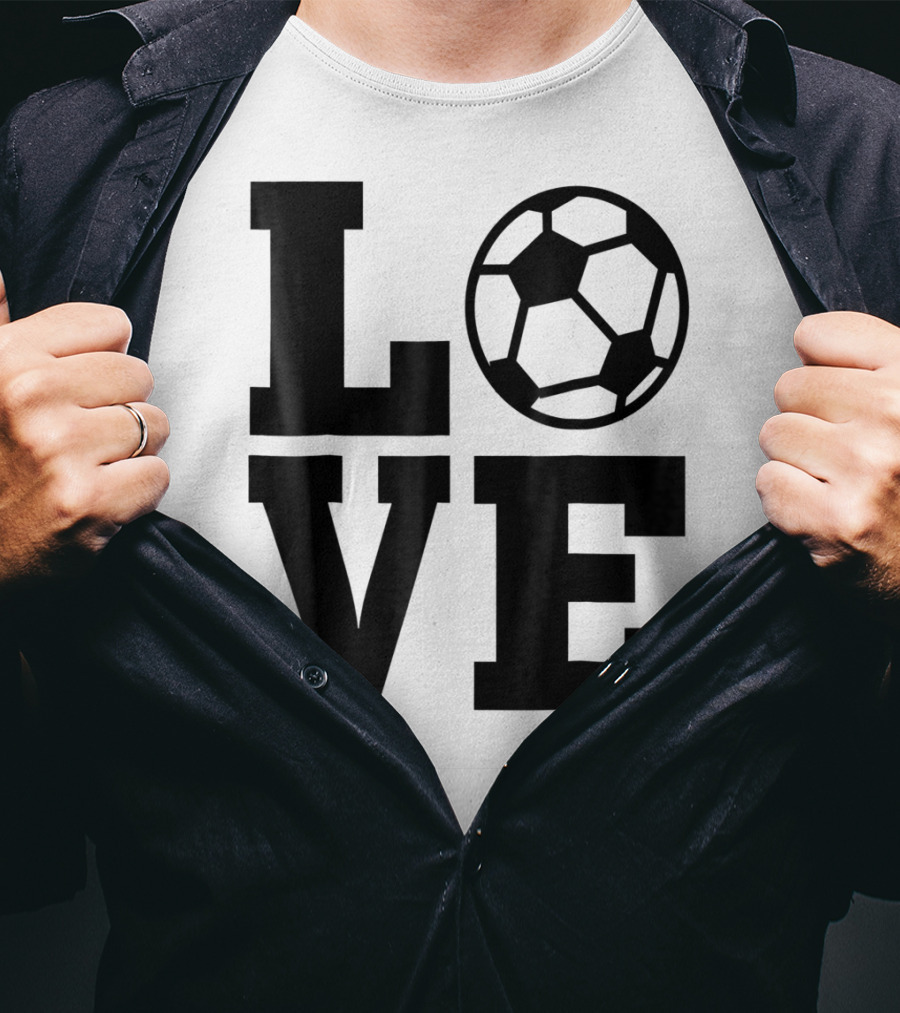 LOVE Soccer Coach Player 76 T-Shirt