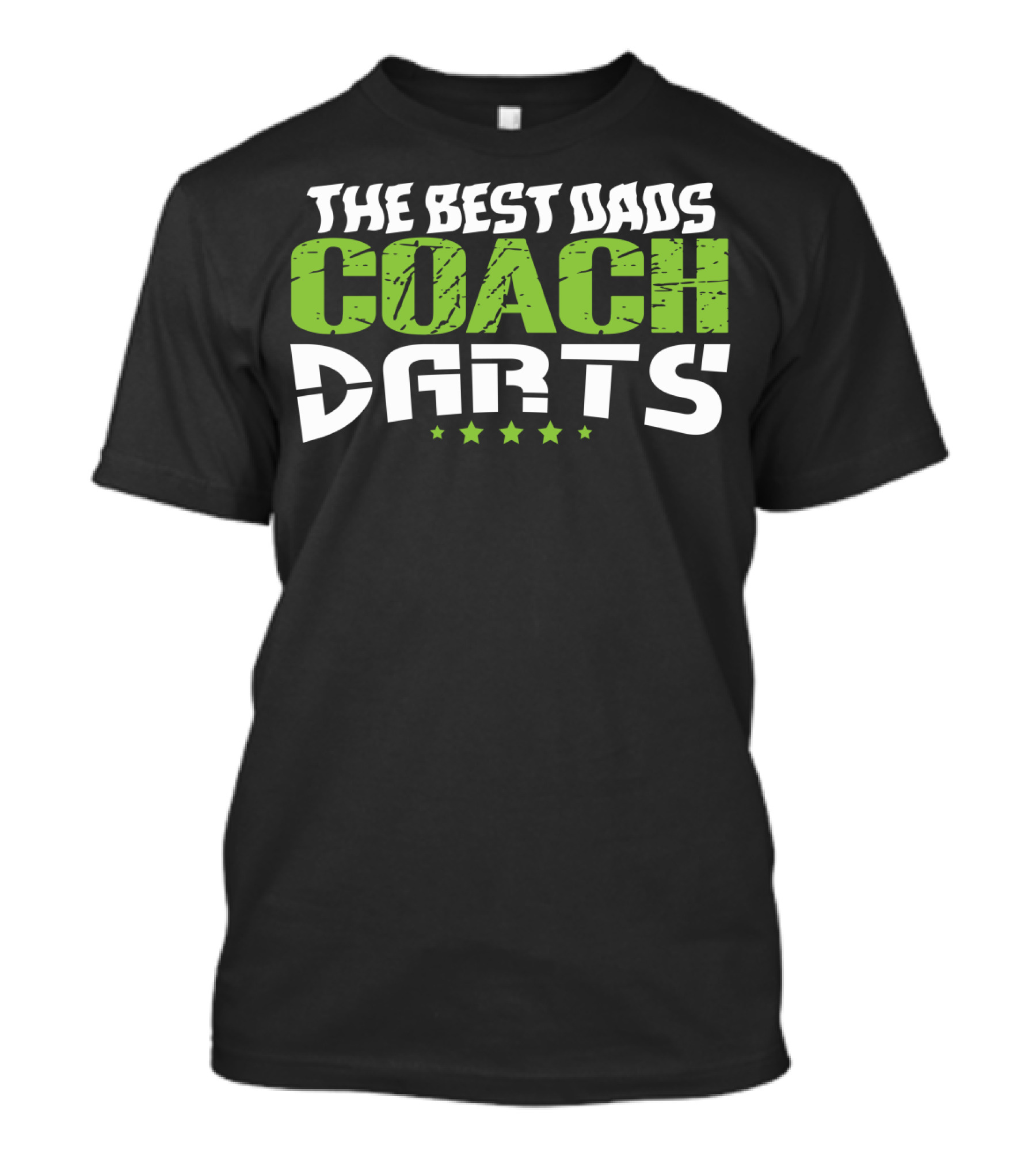 The Best Dads Coach Darts T-Shirt
