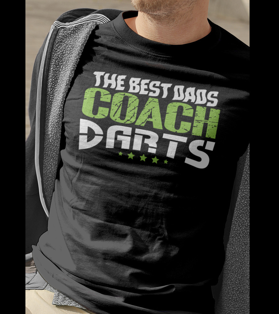 The Best Dads Coach Darts T-Shirt