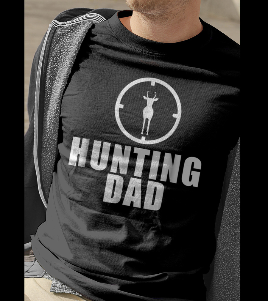 Hunting Dad Mens Birthday T-Shirt
