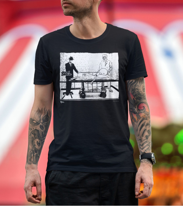 Premium T-Shirt: American Dad Autopsy55 Surreal Cartoon Forensic Examination Scene T-Shirt American Dad Autopsy55 Surreal Cartoon Forensic Examination Scene T-Shirt