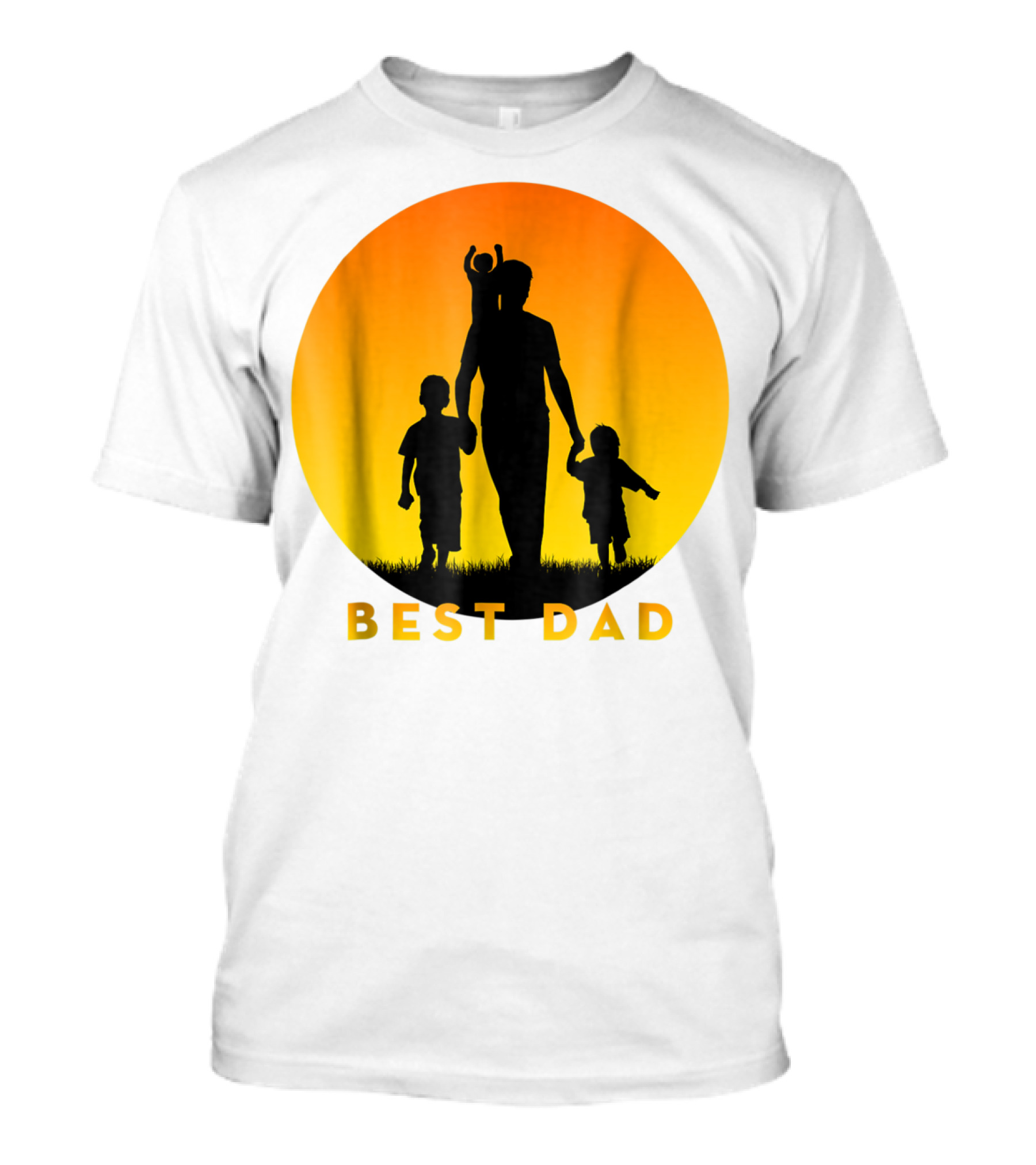 BEST BEST DAD Of 3 Kids Cool T-Shirt