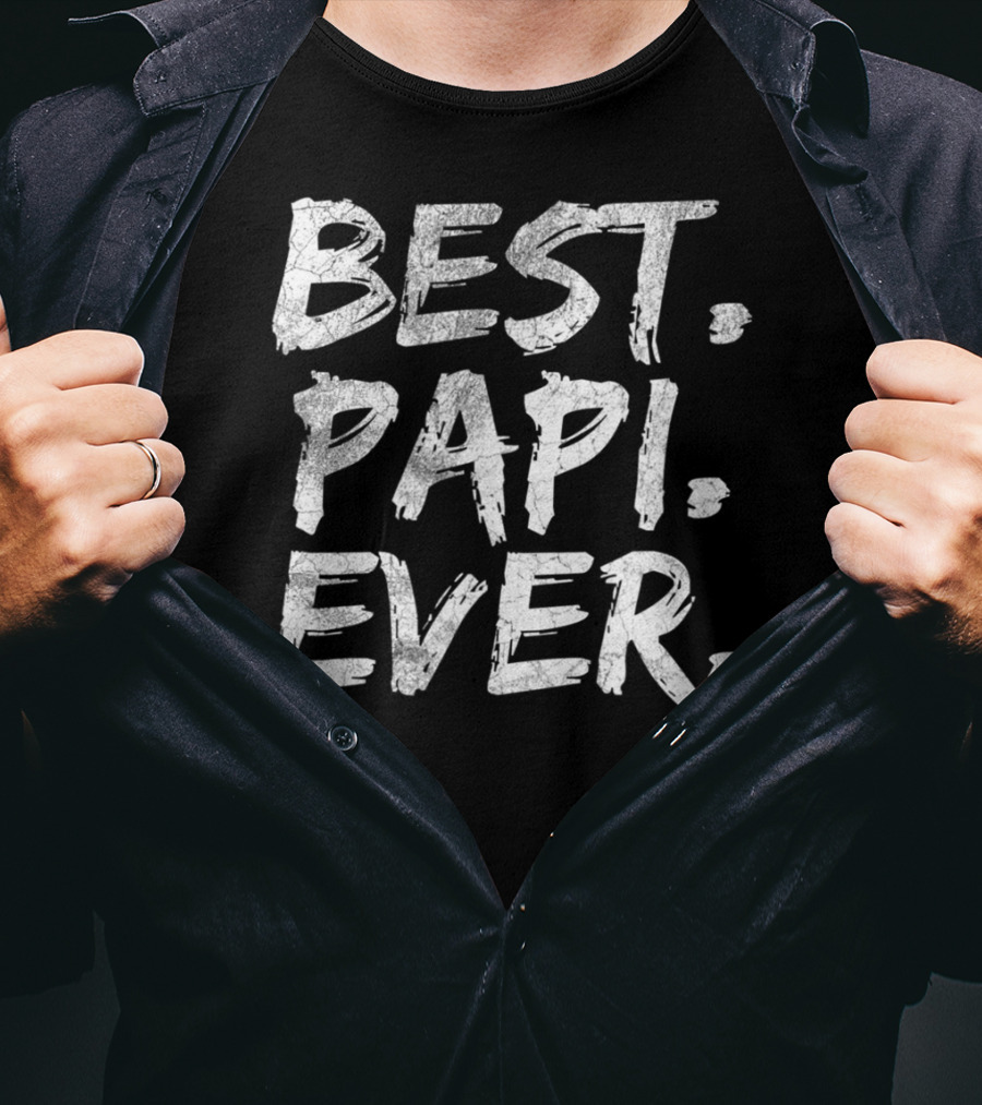 Best Papi Ever Dad T-Shirt