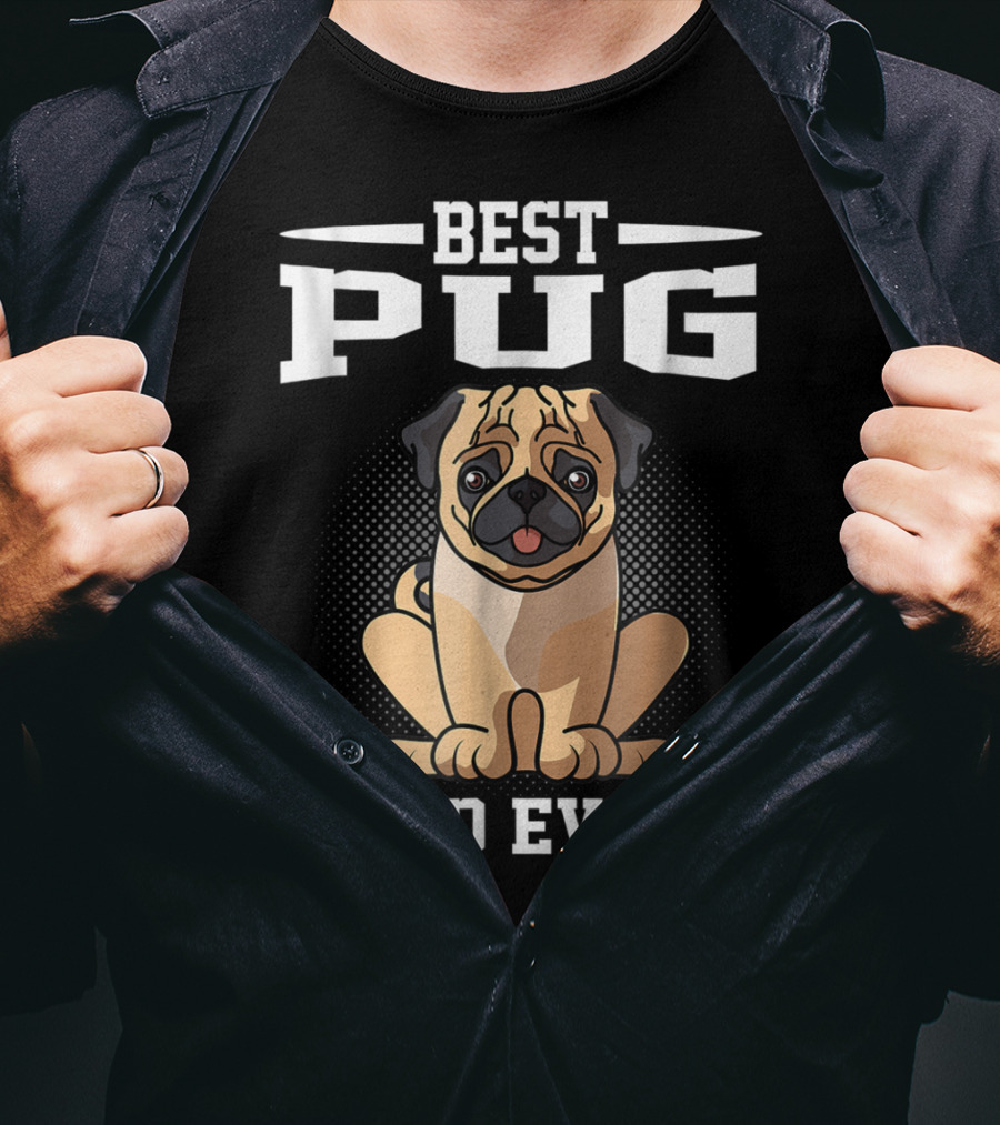 Best Pug Dad Ever T-Shirt