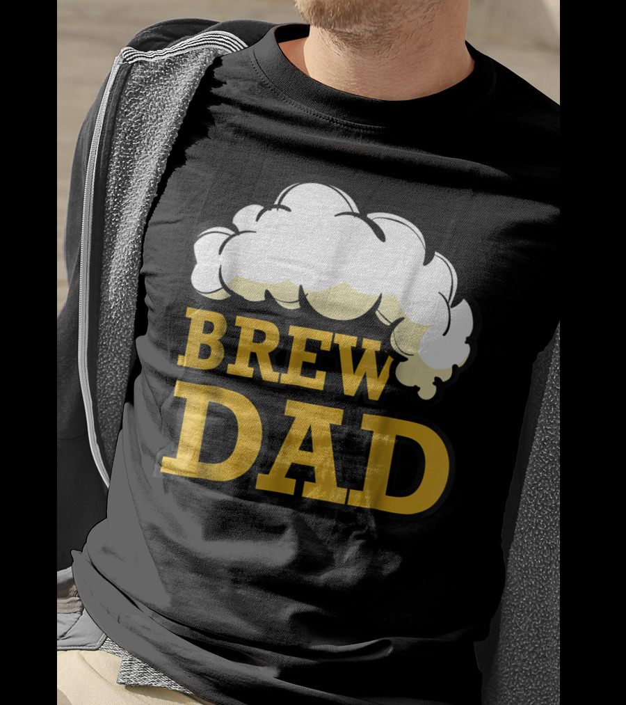 Brew Dad Beer Foam Festival Oktoberfest T-Shirt