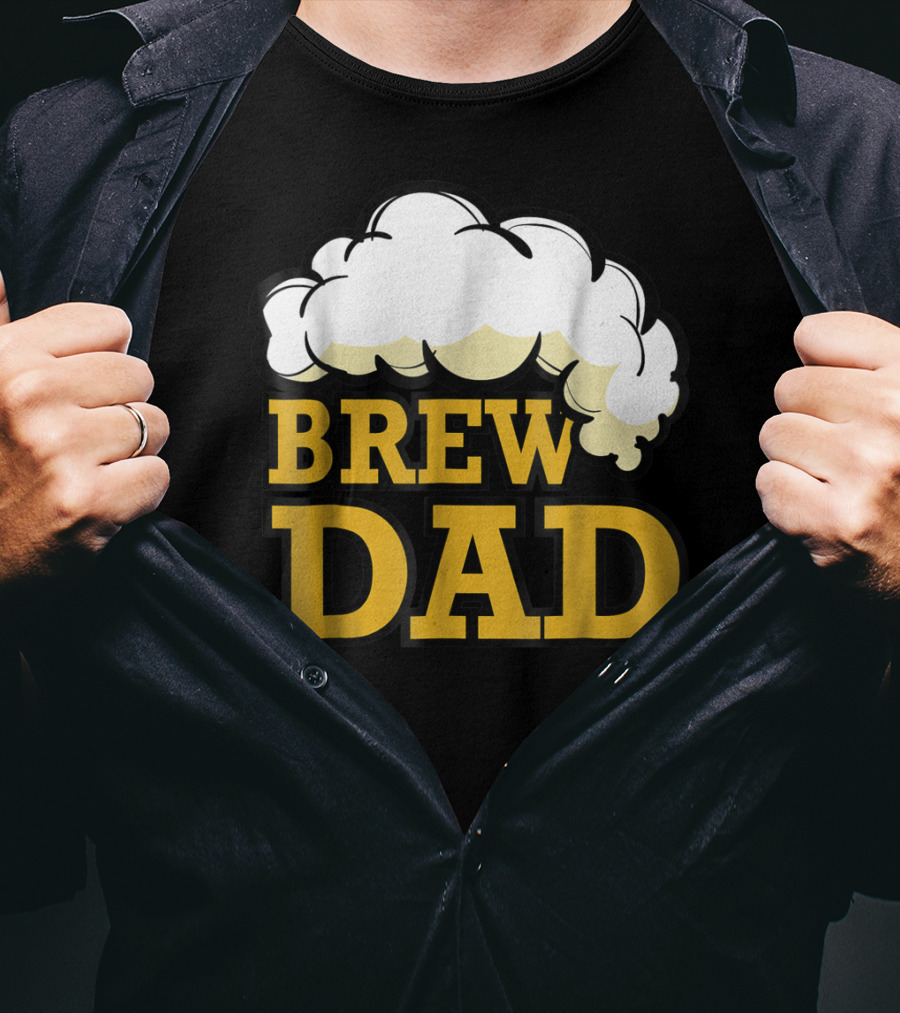 Brew Dad Beer Foam Festival Oktoberfest T-Shirt