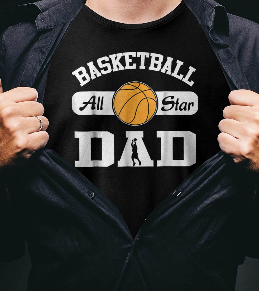 Basketball Dad All Star Dad T-Shirt