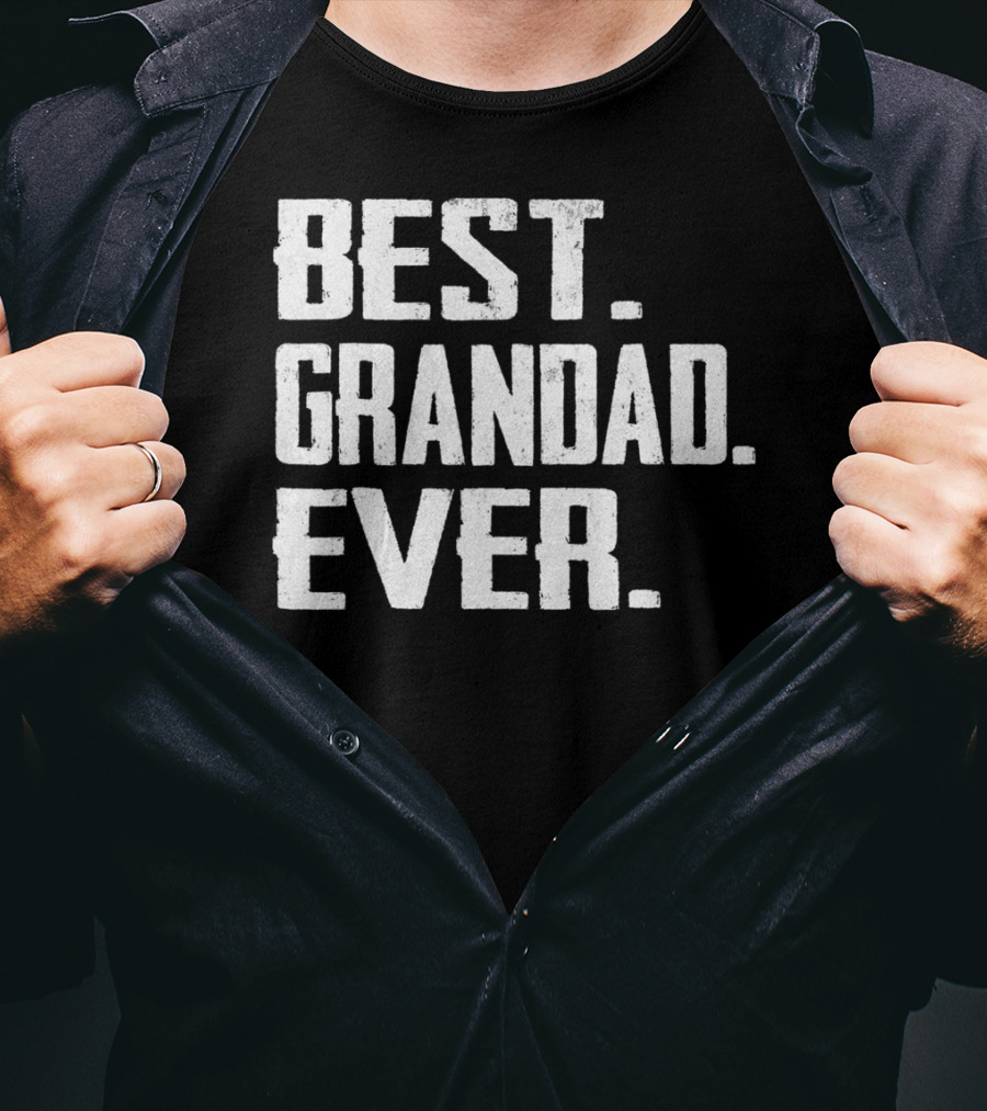 Best Grandad Ever Birthday T-Shirt