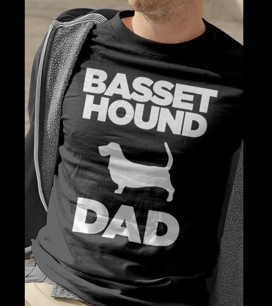 Basset Hound Dad T-Shirt