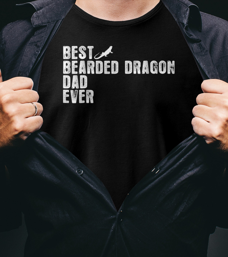 Best Bearded Dragon Dad Ever T-Shirt