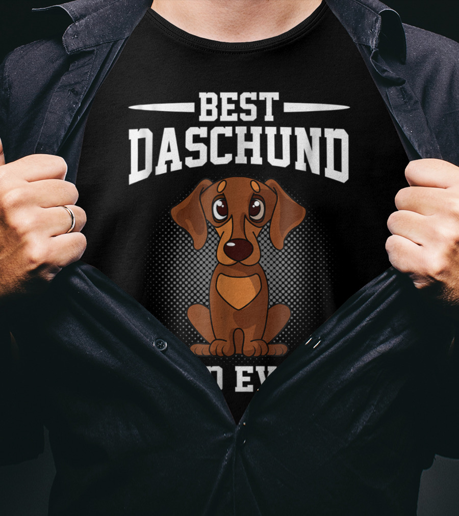 Best Dachshund Dad Ever T-Shirt