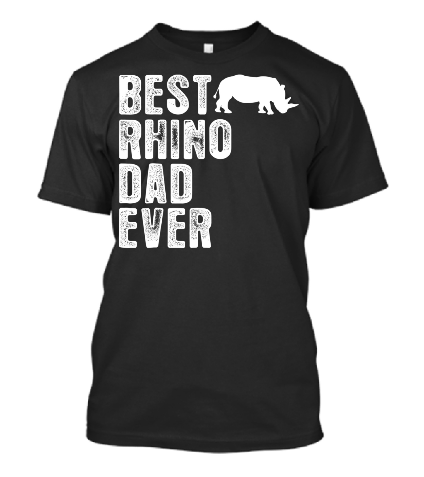 Best Rhino Dad Ever Rhinoceros T-Shirt