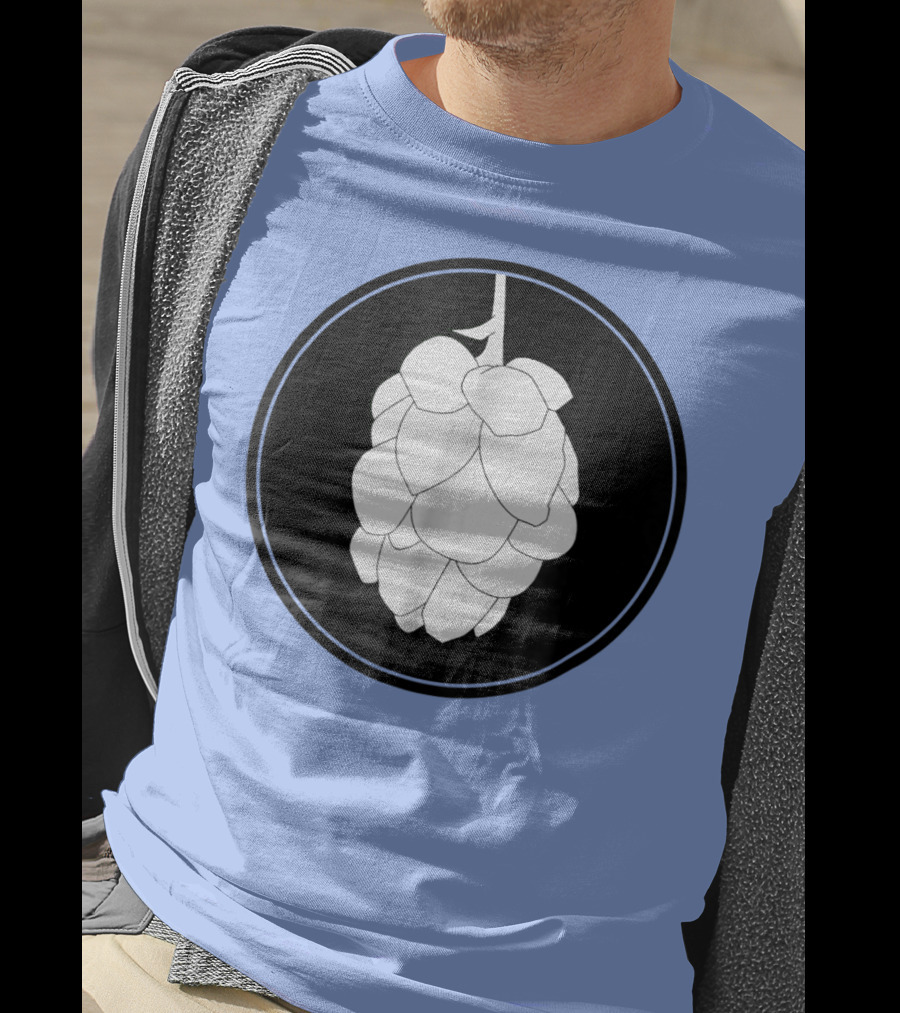 BIRTHDAY Craft Beer Hops Leaf Brewing Dad27 Hops Cone T-Shirt