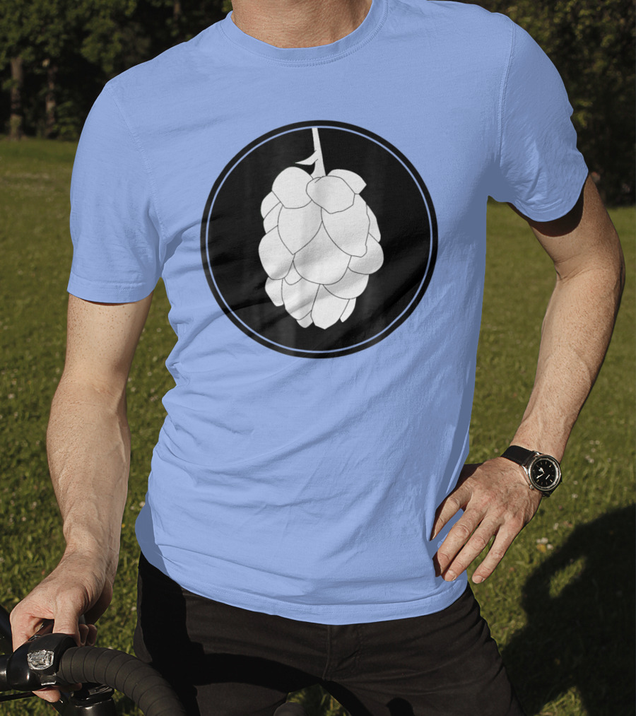 BIRTHDAY Craft Beer Hops Leaf Brewing Dad27 Hops Cone T-Shirt