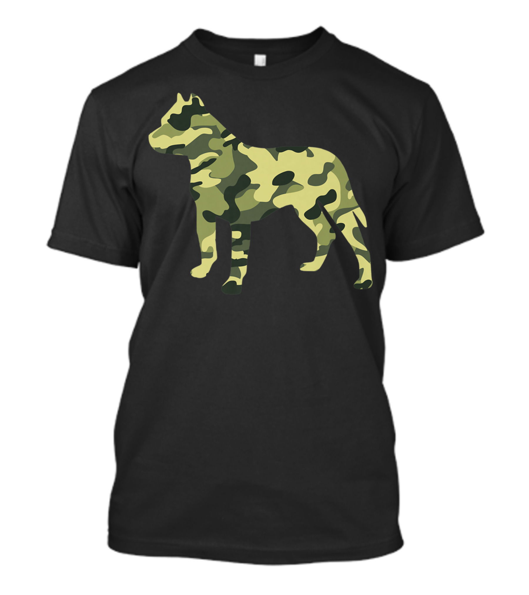 Camouflage Pitbull Mom Pitbull Dad Camo Pit Bull T-Shirt