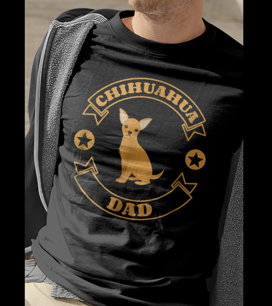 Chihuahua Dad Proud Master Lover Holidays38 T-Shirt