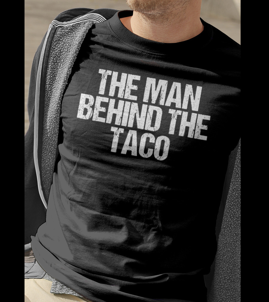 Cinco De Mayo Pregnancy Announcement The Man Behind The Taco Husband T-Shirt