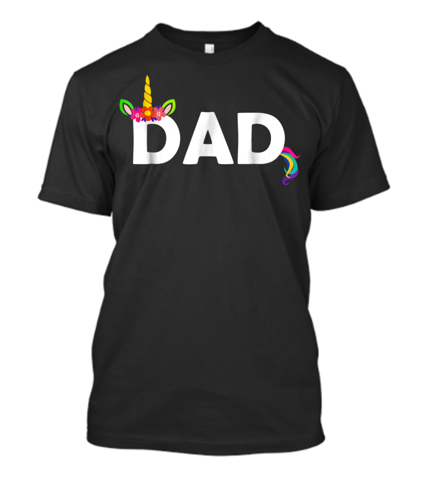 Dad Birthday Unicorn From Daughter For Men37 T-Shirt