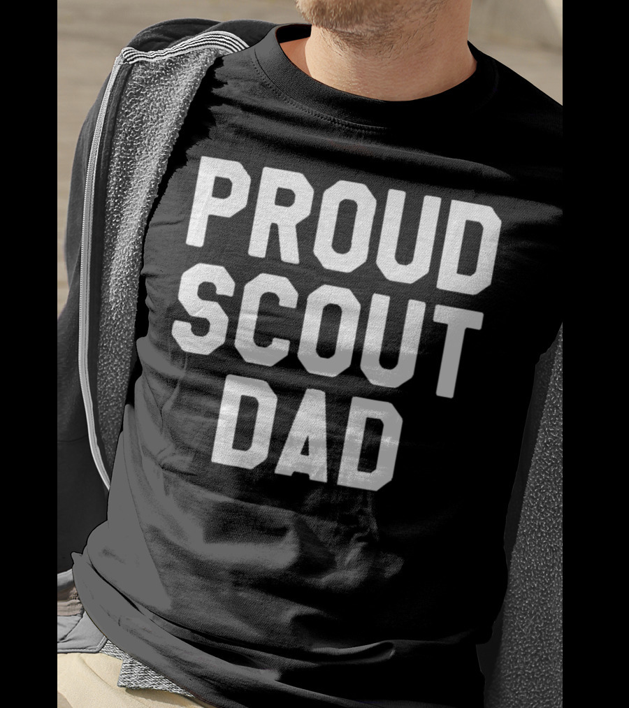 Proud Scout Dad Knows Everything About The World T-Shirt