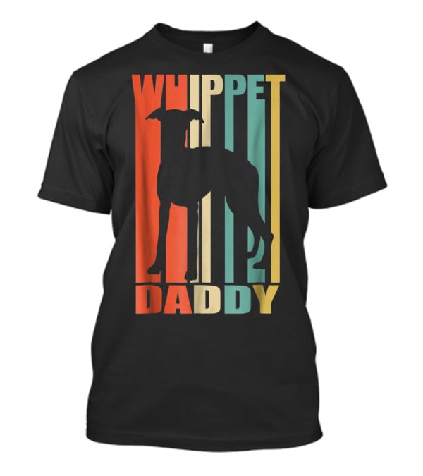 Whippet Daddy Vintage Love Dog56 T-Shirt