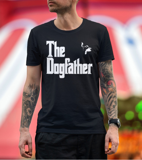 Premium T-Shirt: Doberman Pinscher Dad The Dogfather Birthday T-Shirt Doberman Pinscher Dad The Dogfather Birthday T-Shirt