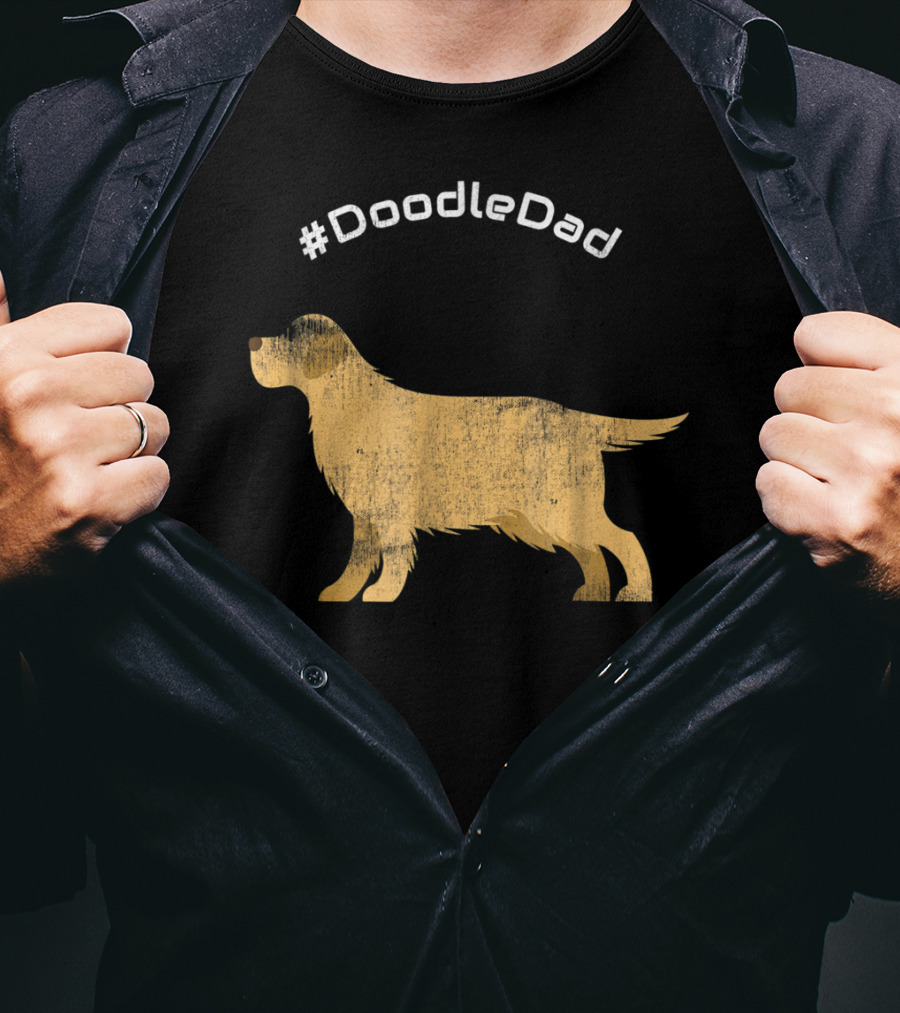 DoodleDad Golden Retriever T-Shirt