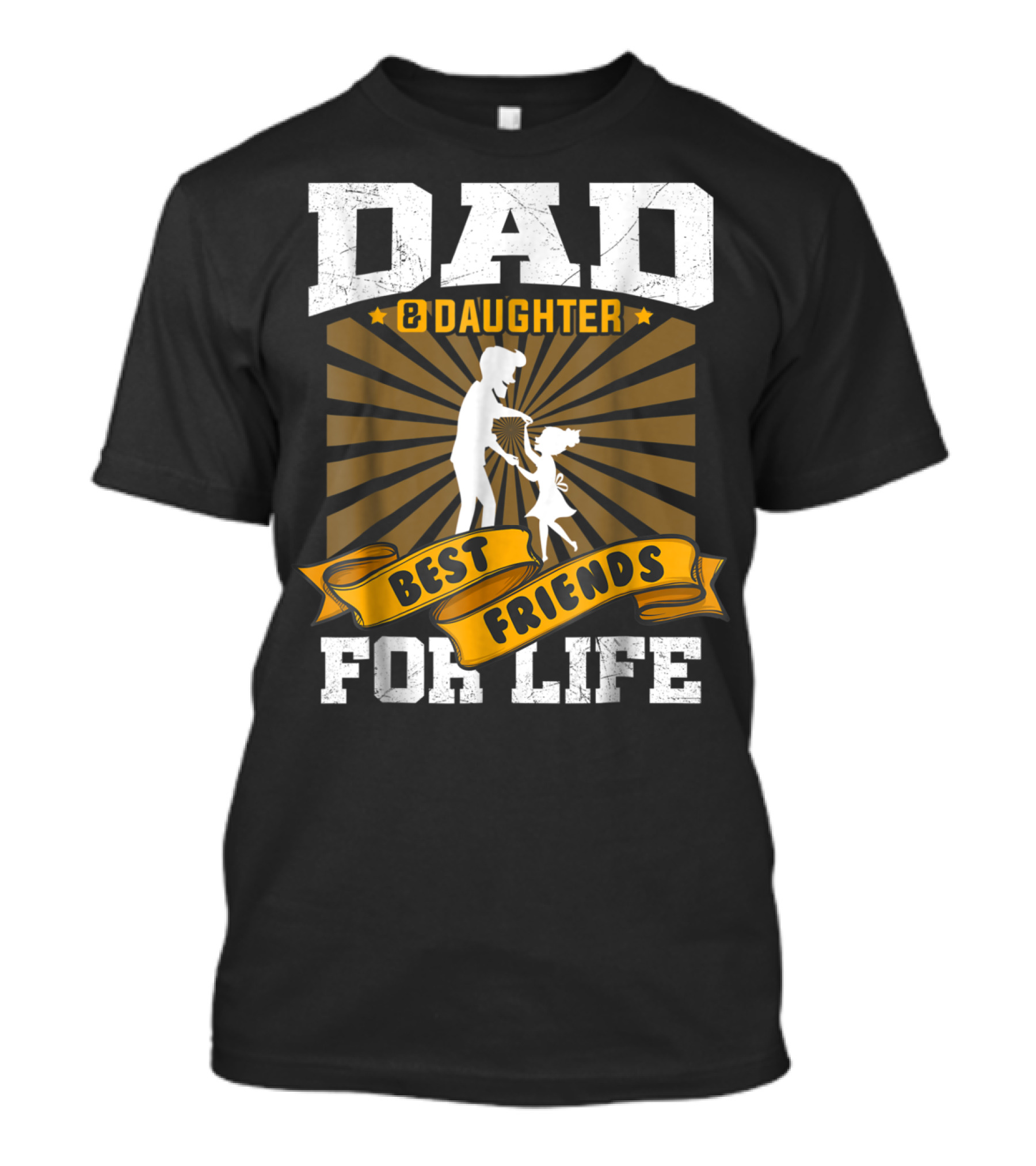 Dad And Daughter Best Friends For Life Dancing T-Shirt