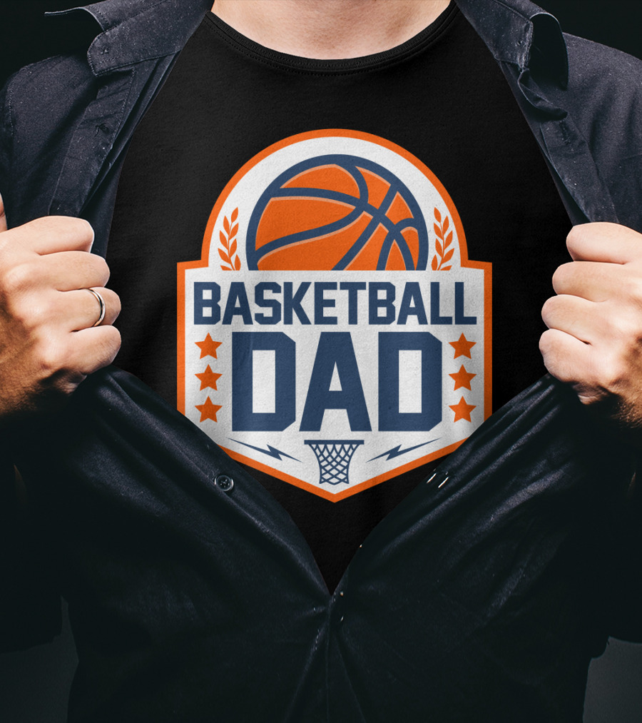 Basketball Dad Birthday Gift Sports T-Shirt