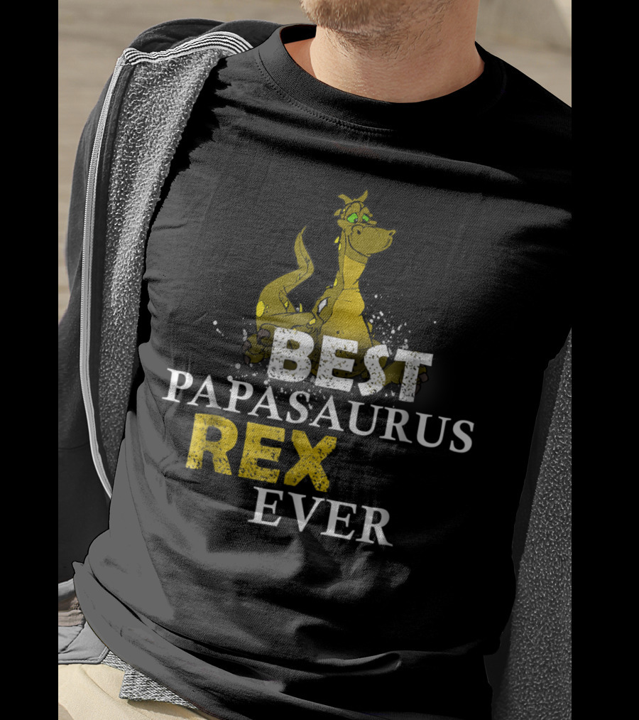 Best Papasaurus Rex Ever T-Shirt
