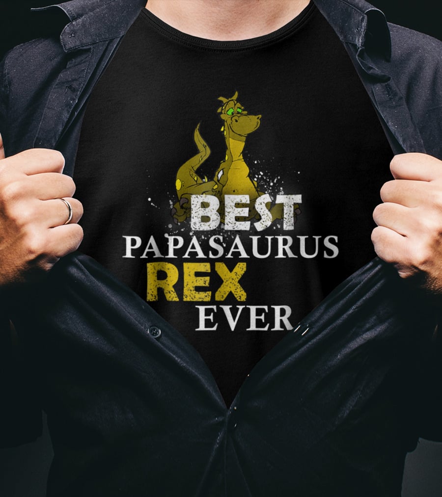 Best Papasaurus Rex Ever T-Shirt
