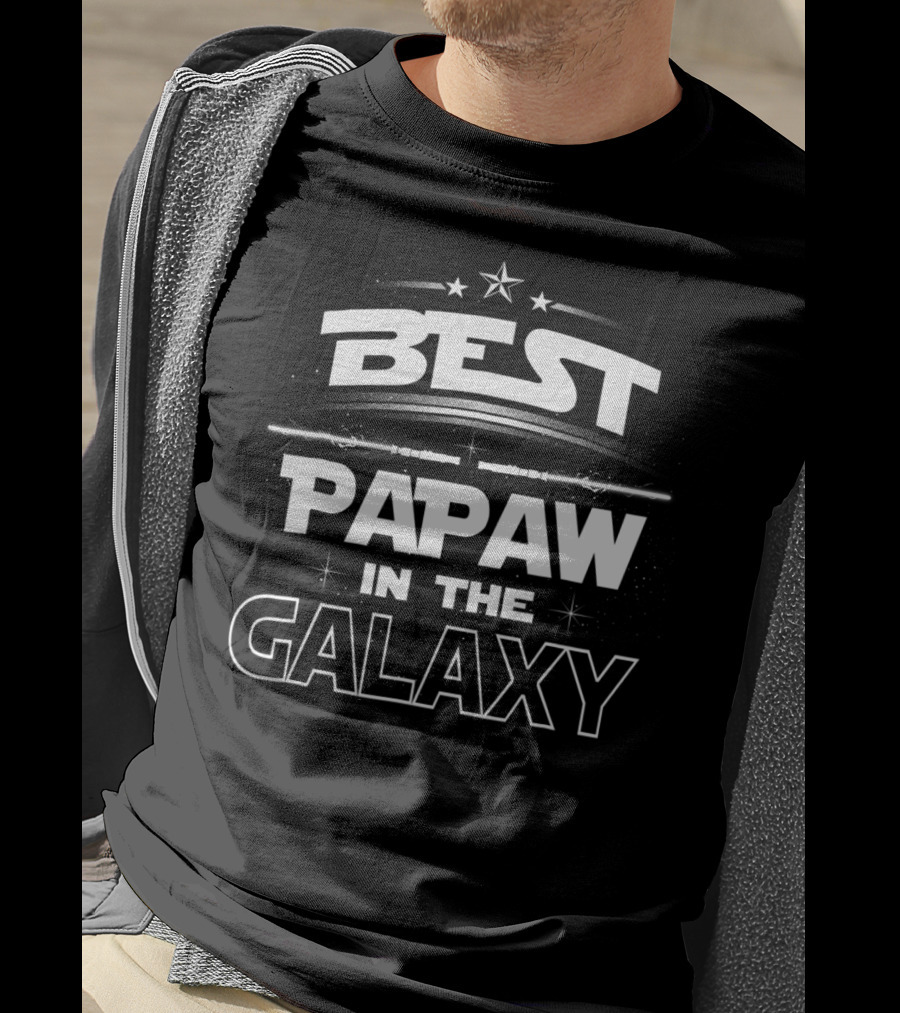 Best Papaw IN The Galaxy T-Shirt