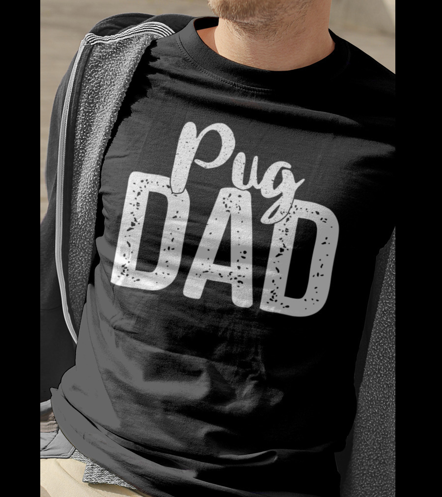Best Pug Dad Ever Pug Dog Dad88 T-Shirt